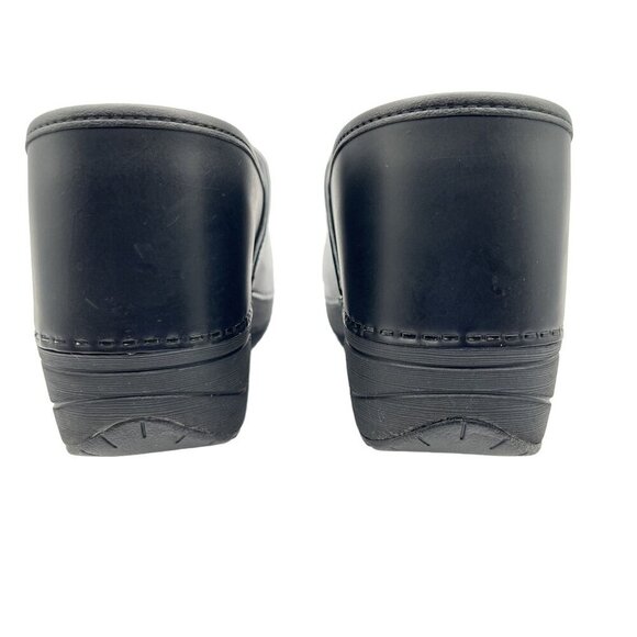 Dansko XP 2.0 8.5 Slip On Work Loafers Black Leather Platform Clog Dress Shoes - Picture 11 of 15